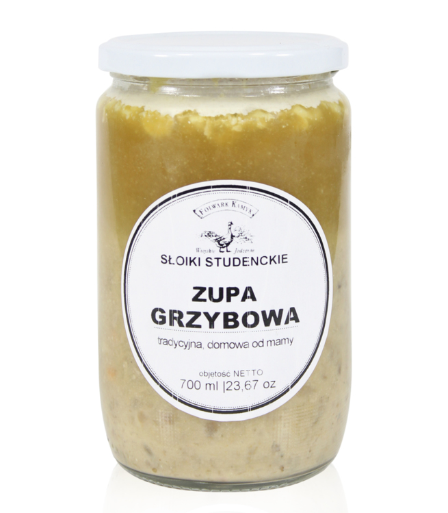 Zupa grzybowa 700 ml - dowóz tylko Częstochowa