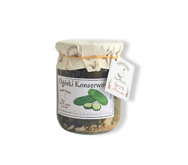 Ogórki konserwowe 500g