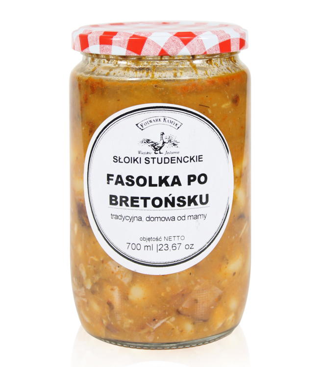 Fasolka po bretońsku 700 ml - DOWÓZ TYLKO CZĘSTOCHOWA