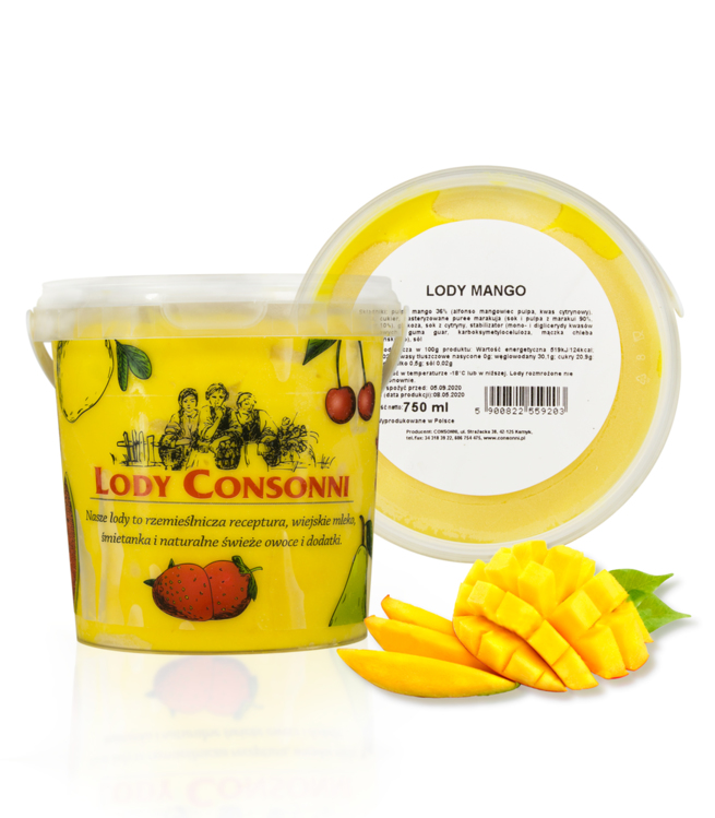 lody 500 ml mango