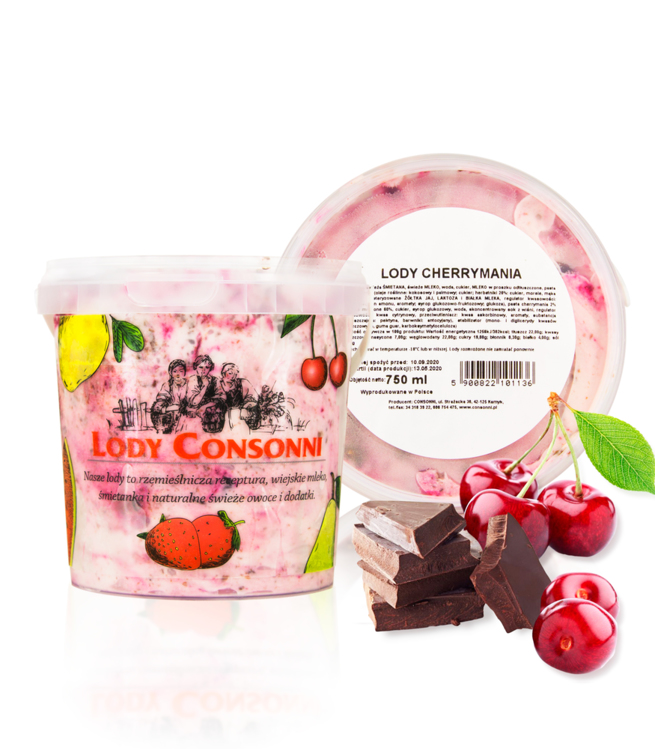 lody 500 ml cherrymania