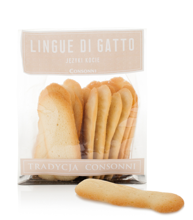Ciasteczka włoskie Lingue di Gatto 100 g
