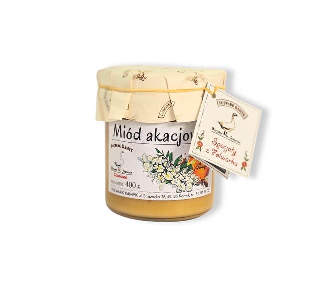 Miód akacjowy 400g