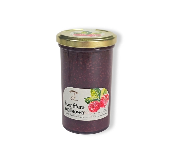 Konfitura z malin 250g