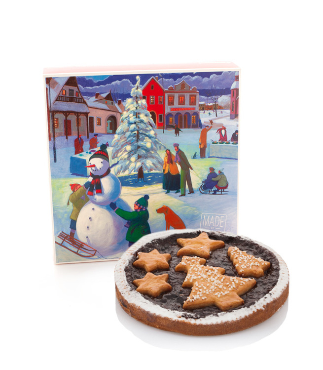 Crostata śliwkowa świąteczna 550 g