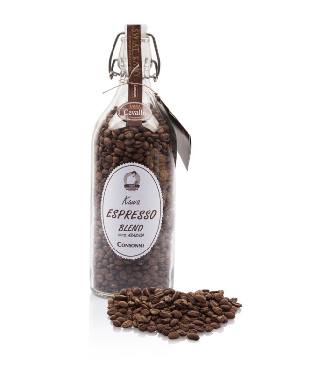 Kawa Espresso Royal Blend w butelce 370 g ziarno