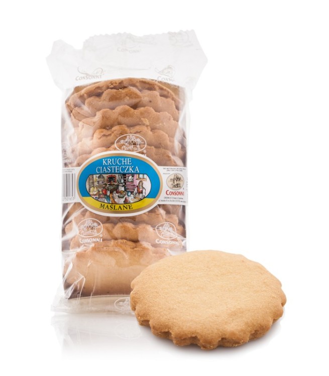 Ciasteczka kruche maślane 210g
