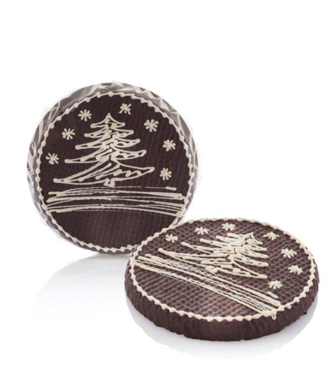 Torcik waflowy świąteczny