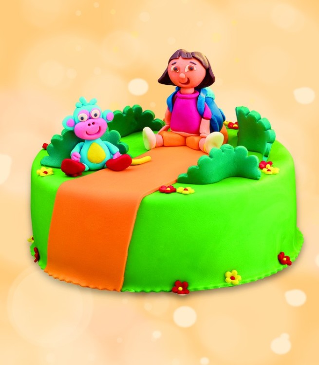 Tort okolicznościowy - Dora poznaje świat