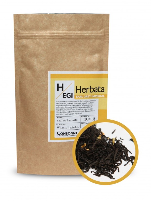 Herbata czarna Earl Grey Imperial 100 g 