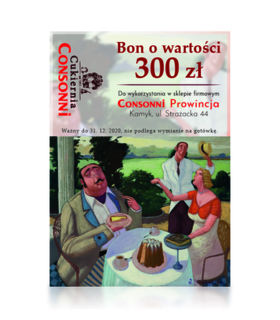 Bon o wartości 300 zł
