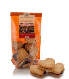 Serduszka z czekoladą 80 g